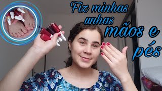 Pintei Minhas Unhas De Vermelho