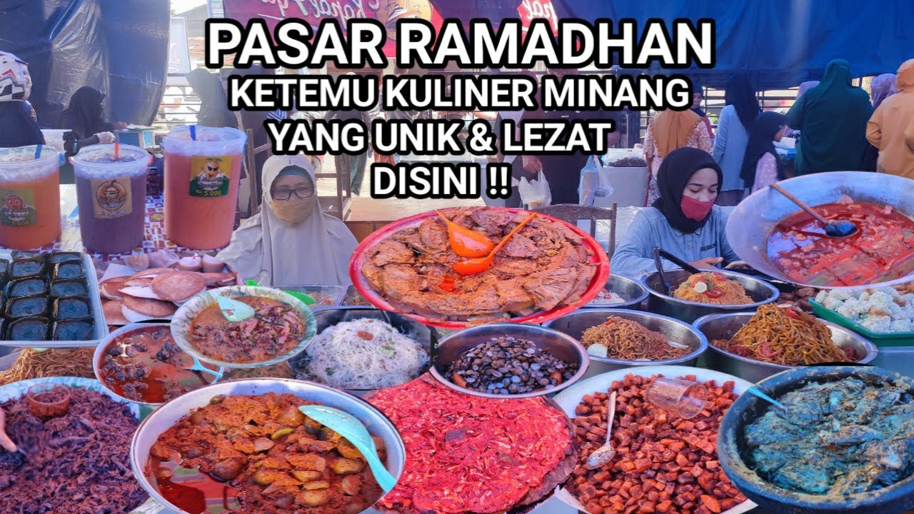 KULINER RAMADHAN DI PASA PABUKOAN LIMBUKAN PAYAKUMBUH