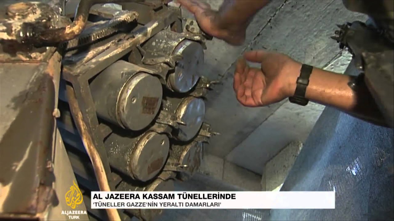 Al Jazeera Kassam tünellerinde