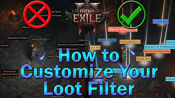 [Path Of Exile 2] How To Make A Loot Filter (Beginner