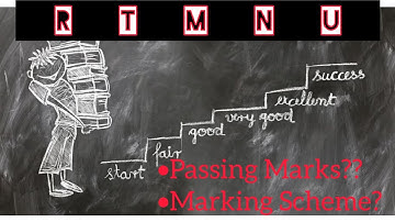 RTMNU Summer 2022 MCQ Exam Marking Scheme| How many questions to be attempt? Passing Marks? #rtmnu