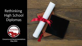 Rethinking High School Diploma