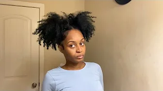 GRWM Multiple ways to style old braid out
