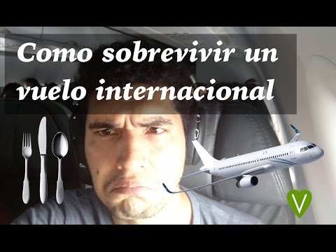 Video: Cómo Conseguir Comidas Vegetarianas En El Avión