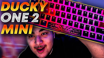 DUCKY ONE 2 MINI UNBOXING (PUDDING KEYCAPS)