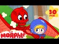 Morphle is Scared - My Magic Pet Morphle Halloween | Cartoons for Kids | Morphle TV