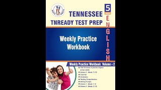 Tennessee TCAP – 5th Grade ELA Test Prep Workbook Volume 2 | Book Preview Video
