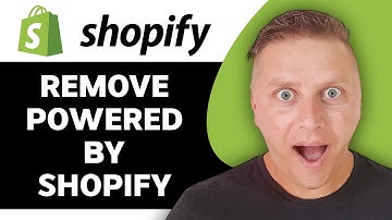 How to Remove Powered by Shopify | Shopify Tutorial 2025