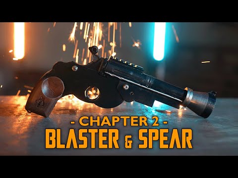 Mandalorian BLASTER & SPEAR (HACKLORIAN: Chapter 2)