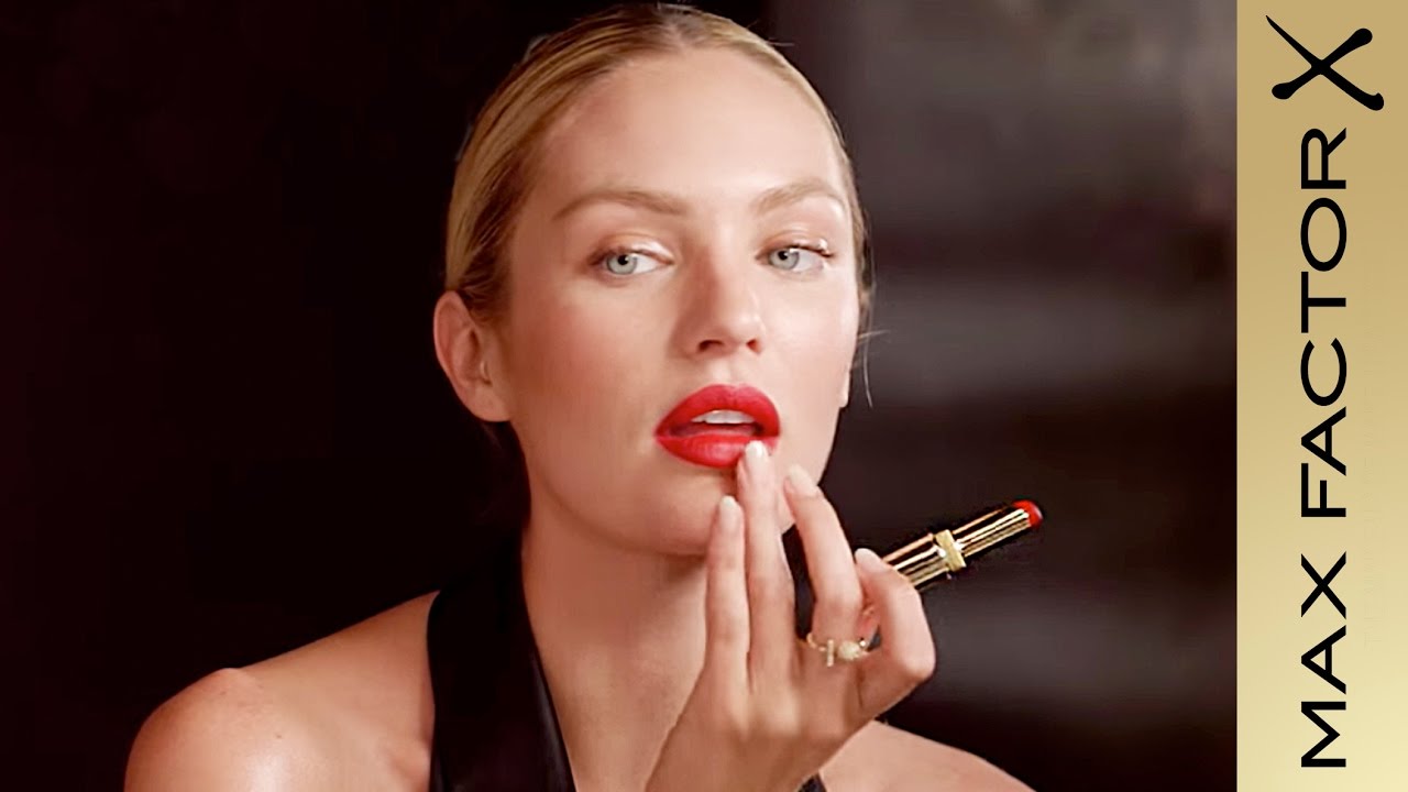 The Power of Red with Candice Swanepoel | Max Factor Red Lipstick - YouTube