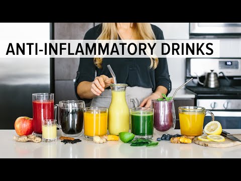 8 ANTI-INFLAMMATORY DRINKS | to enjoy for health &