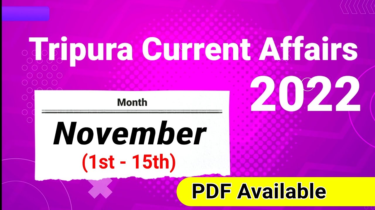tripura-current-affairs-2022-november-month-part-1-tpsc-icds