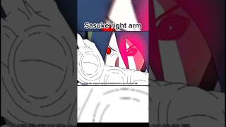 Why Sasuke Dont Replace His Arm