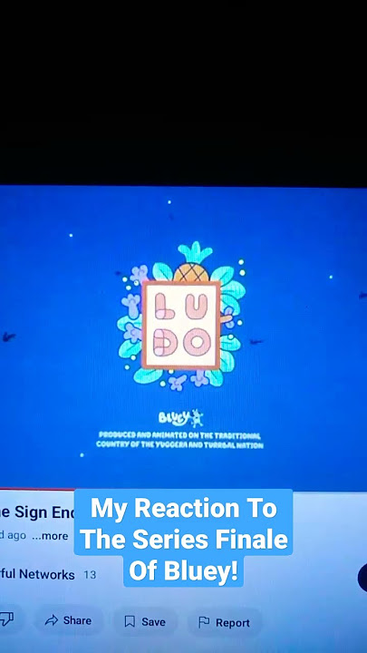 Bluey: The Magic Of Friendship Grows End Credits.