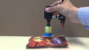 Piab Vactivator handling a bag