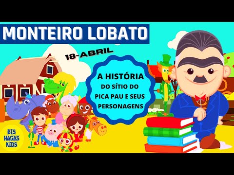 DIA DO LIVRO MONTEIRO LOBATO E O SÍTIO DO PICA-PAU AMARELO - EDUCAÇÃO (VIDEO AULA ONLINE)