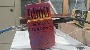 Evil Frequency (Circuit Bent Behringer EQ Pedal)