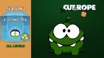Cut The Rope - Cosmic Box - Level 8-1 to 8-25 Walkthrough (3 Stars)
