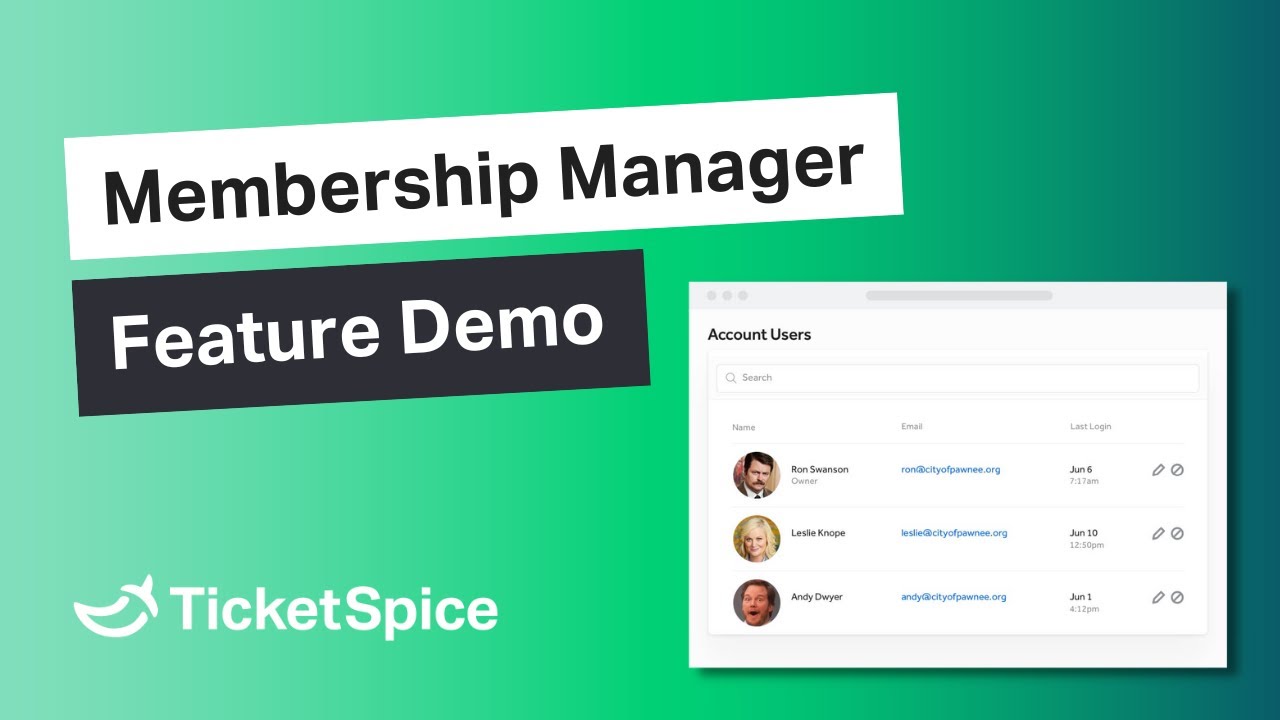 How to set up TicketSpice Membership Manager [Demo]
