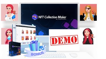 NFT Collection Maker DEMO || Generate Massive Crypto NFT Art Collections Automatically || Crypto