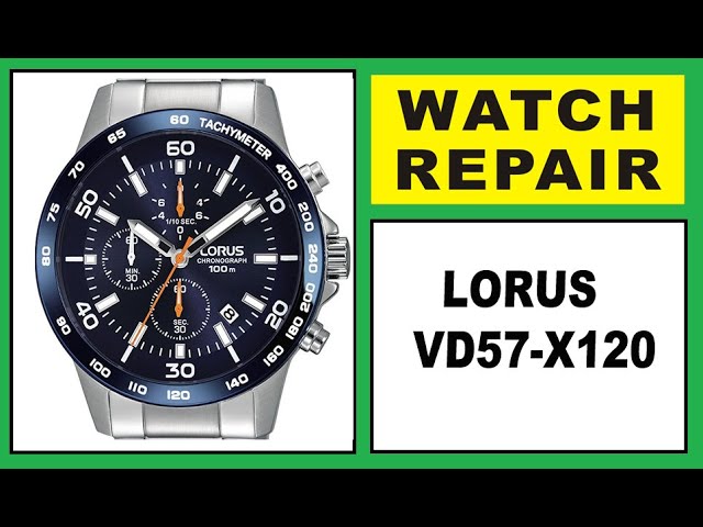 Lorus RT336JX9 chronograph unboxing & - first impressions. YouTube