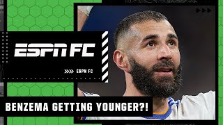 Karim Benzema looks like he's getting YOUNGER AND YOUNGER! | ESPN FC