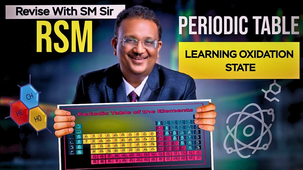 Master Oxidation States in Minutes | Periodic Table Revision with SM Sir