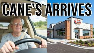 Driving to Raising Cane's in Rocky Mt NC