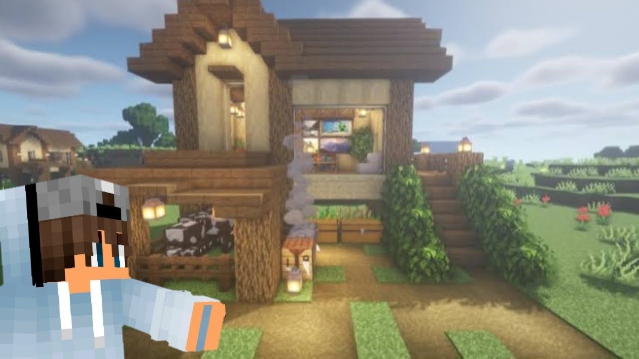 Minecraft survival series starter house building timelapse - YouTube