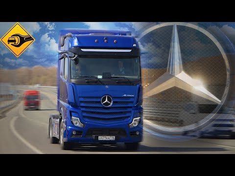 Mercedes-Benz Actros 5-го поколения, Без зеркал и с автопилотом.