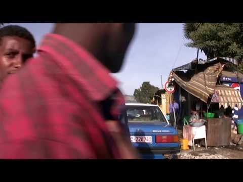 Ethiopia Addis Ababa Walk Piassa 2 Jan 2012