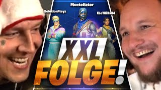 Krasse LACHFLASHES und AUSRASTER🤣mit @ELoTRiX& @SolutionPlayz  | Fortnite | SpontanaBlack