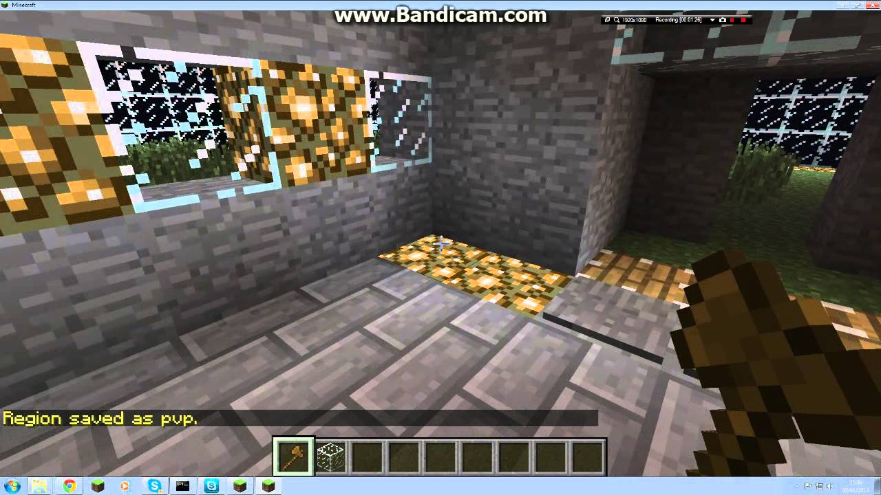 How to set up a PVP arena Minecraft - YouTube