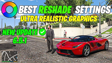 FiveM (GTA 5) Best Reshade Settings For High Graphics | How To Install Reshade 6.5.1