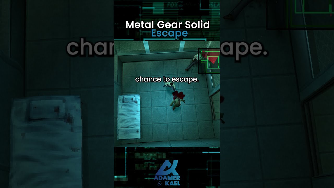 Did You Know Metal Gear Solid Escape Metalgearsolid