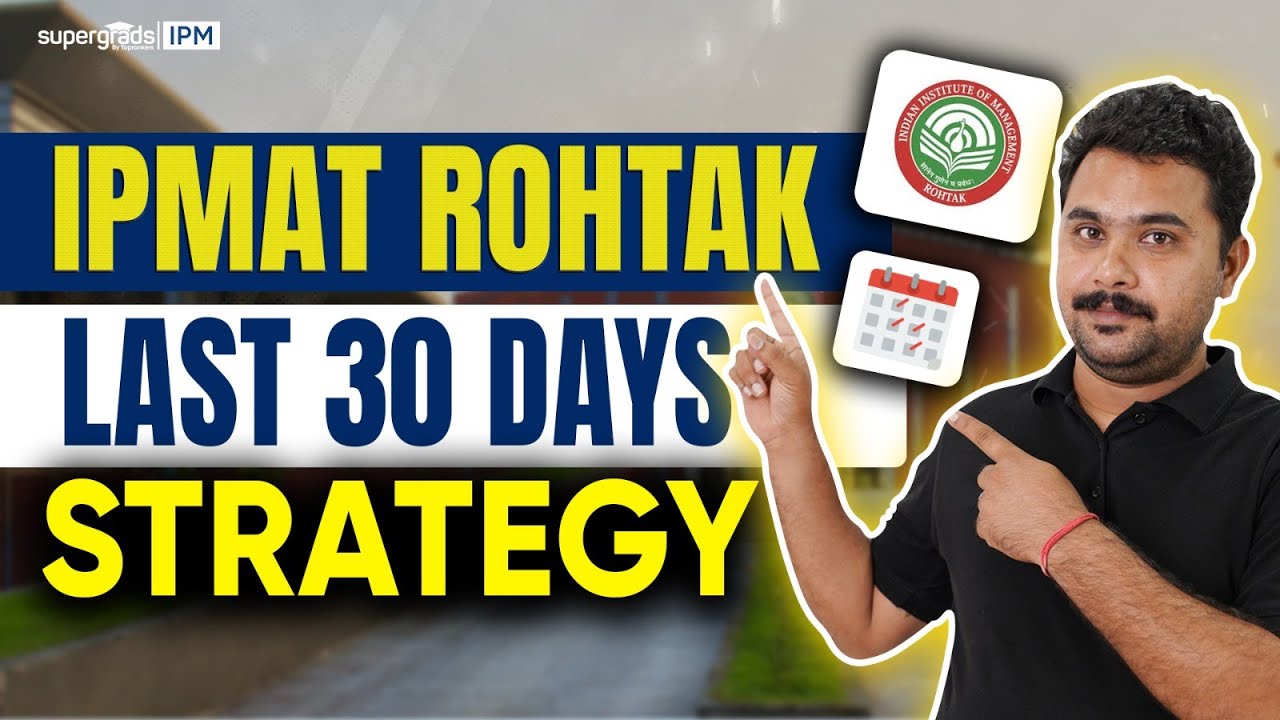 How To Crack IPM In Last 30 Days? | Last 30 Days Preparation Strategy ...