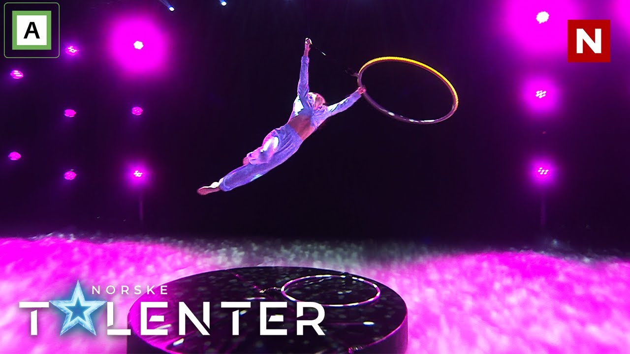 Margrete fremfører rørende luftakrobatikk i finalen | Finale | Norske talenter