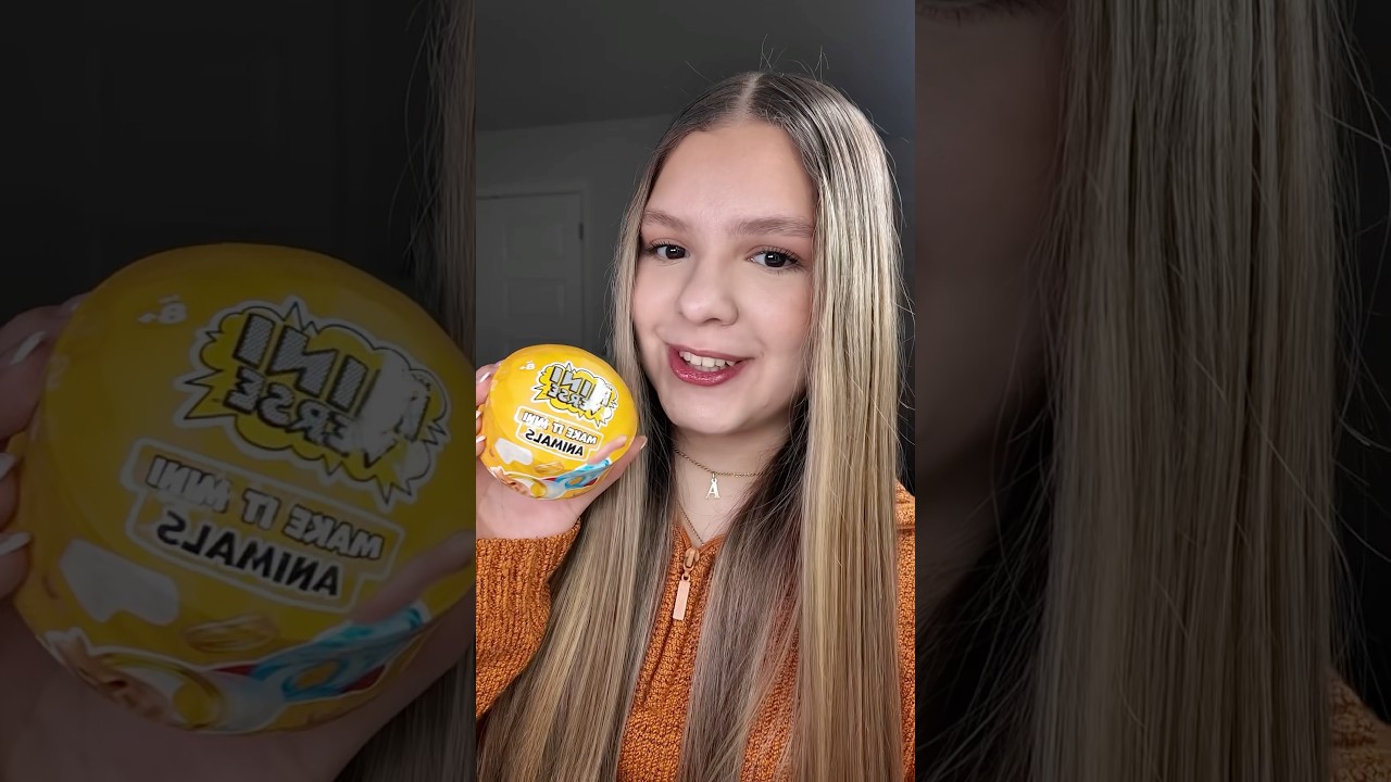 Abriendo mini animales de @officialminiverse #miniverse #unboxing #miniversemakeitmini #beauty