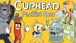 Cuphead - All Gun 'n Run Levels with Ms. Chalice (Pacifist Trophy)