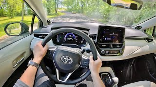 2023 Toyota Corolla Hybrid Xle - Pov First Impressions
