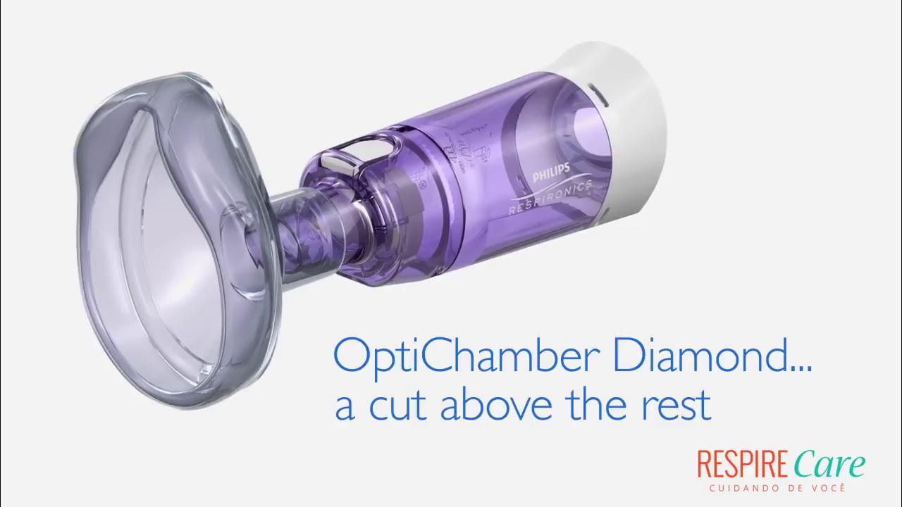 Philips Respironics OptiChamber Diamond Câmara Espaçadora OptiChamber