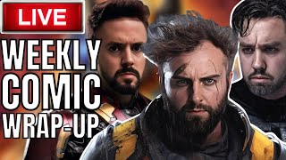 🔴 MAX Is Back From VEGAS! Comics Down In 73% Of Comic Shops?! || Weekly Comic Wrap-up Live! 4/19/24