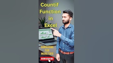 Master COUNTIF in Excel in 30 Seconds! 🧮 | Quick Excel Tip #shorts
