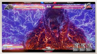 Godzilla Earth vs Mechagodzilla City with Healthbars