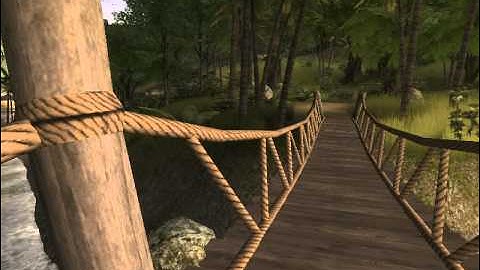 Unity Island Demo in VR 1