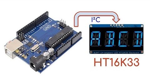 HT16K33 14-Segment Display