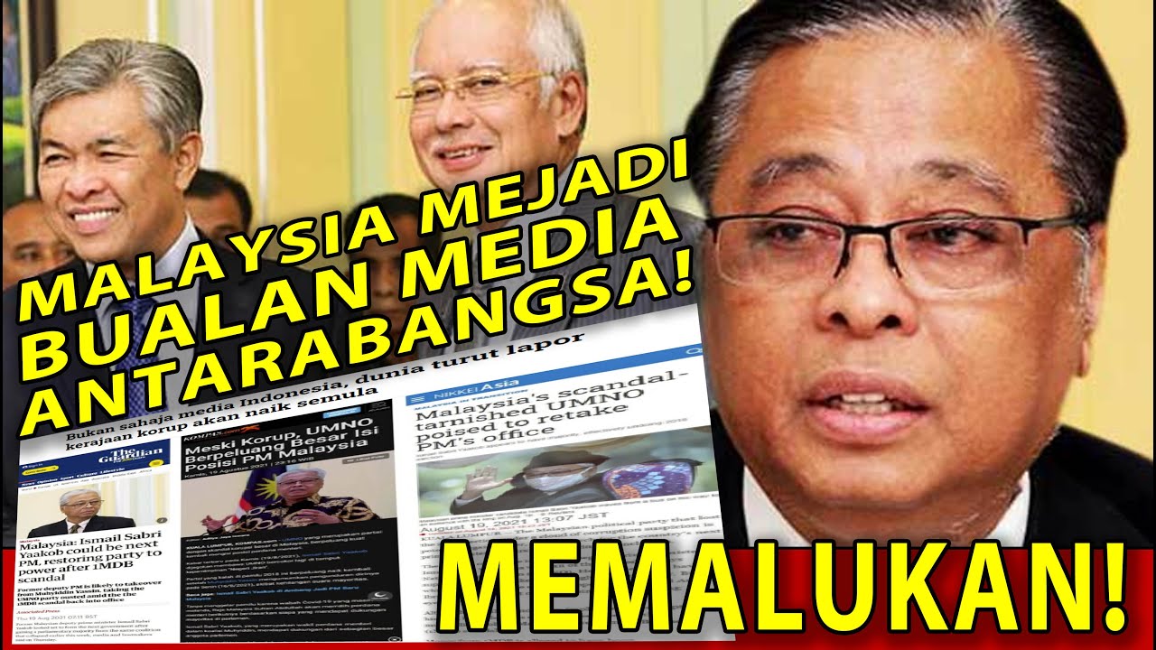 MEMALUKAN! MALAYSIA MEJADI BUALAN MEDIA ANTARABANGSA!