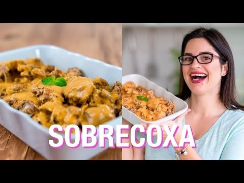 SOBRECOXA na panela de PRESSÃO com MOLHO CREMOSO | Receita fácil LOW CARB | Boa para Marmita