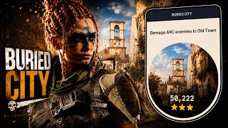 Damage ARC enemies in Old Town 50k+ / Arc Raiders trial