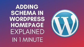 How To Add Schema In WordPress Website (2025)